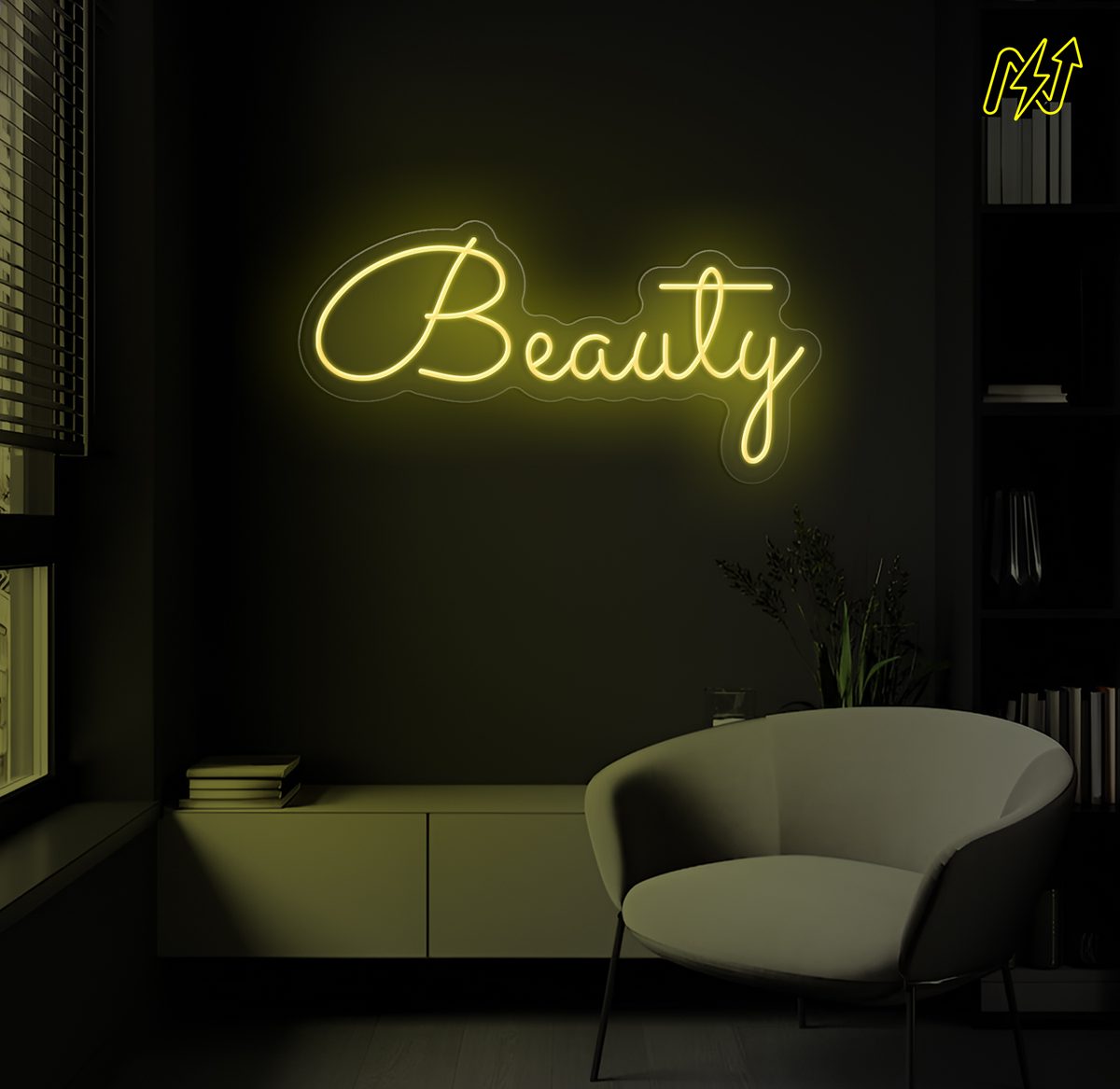 Beauty LED-neonbord