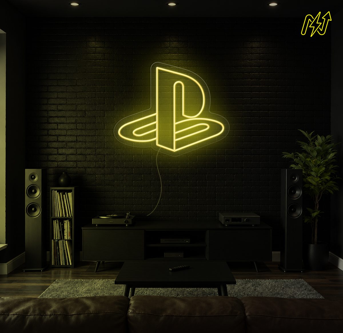 Playstation-logo LED-neonbord